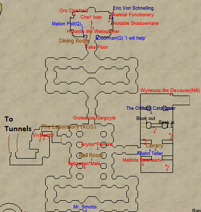 Dreadspire Keep First Floor